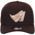 Anaheim Angels MLB Frosted Bark New Era 9FORTY A-Frame