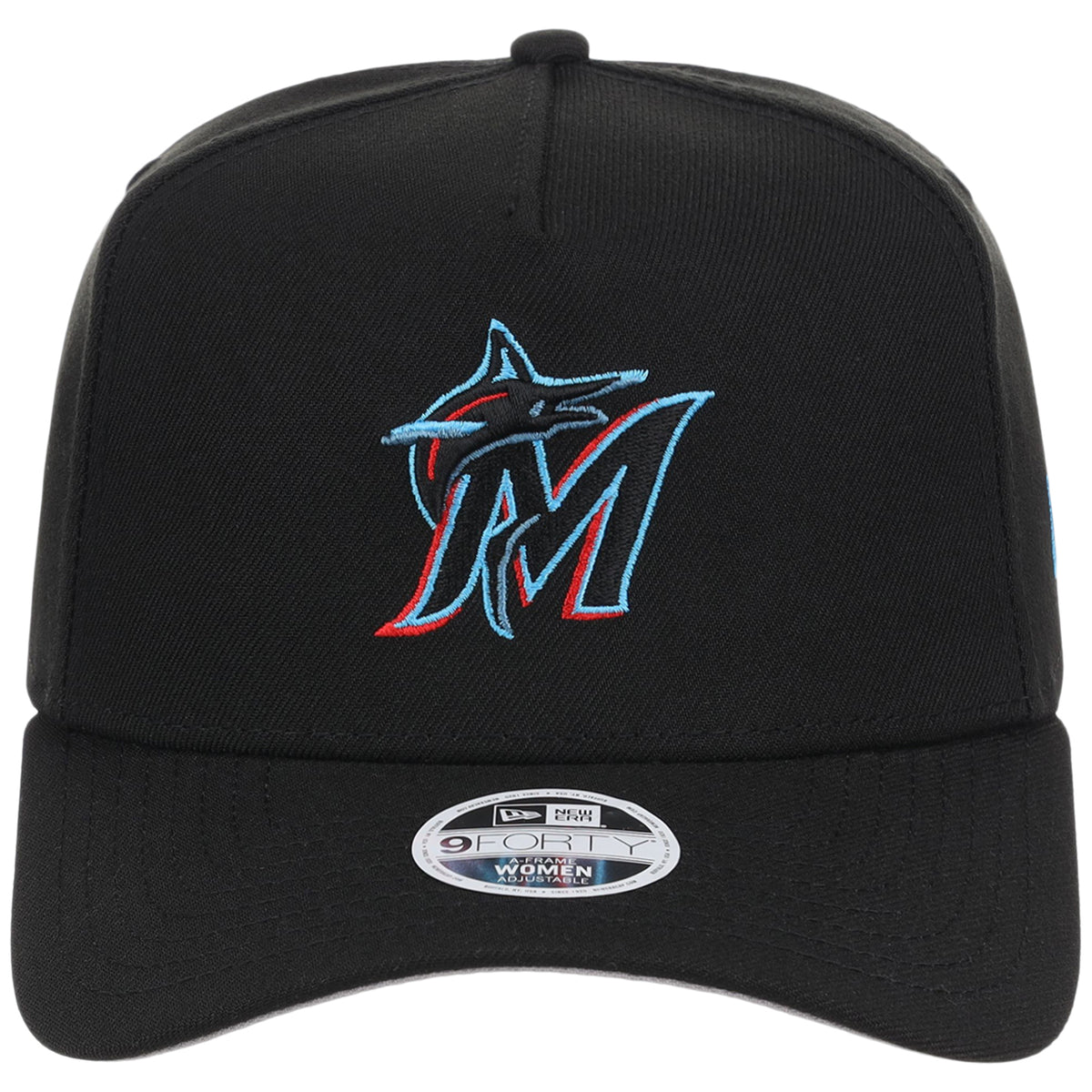 Miami Marlins Women's New Era 9FORTY OTC A-Frame
