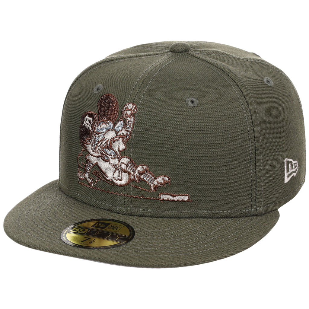 Detroit Tigers MLB Olive Alloy New Era 59FIFTY