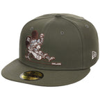 Detroit Tigers MLB Olive Alloy New Era 59FIFTY