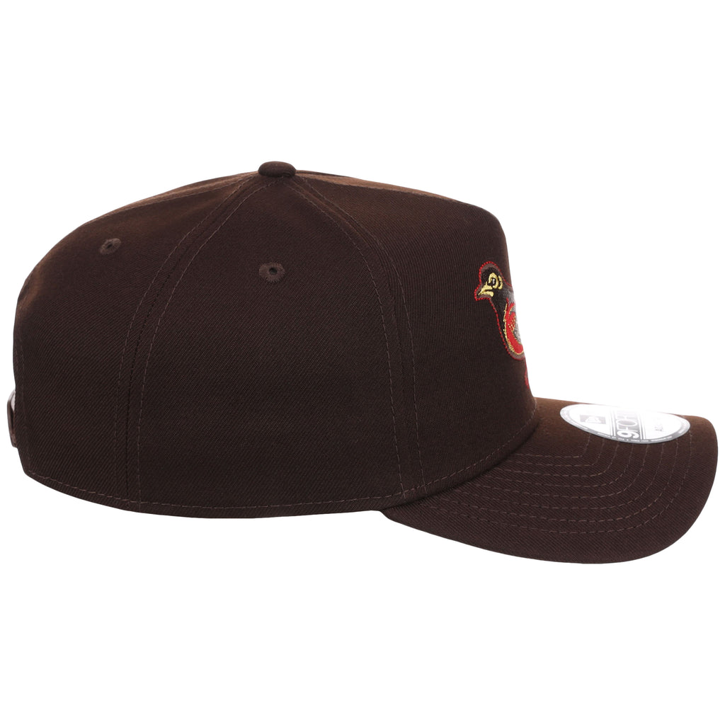 Baltimore Orioles MLB Burnt Wood FASHION CORE New Era 9FORTY A-Frame