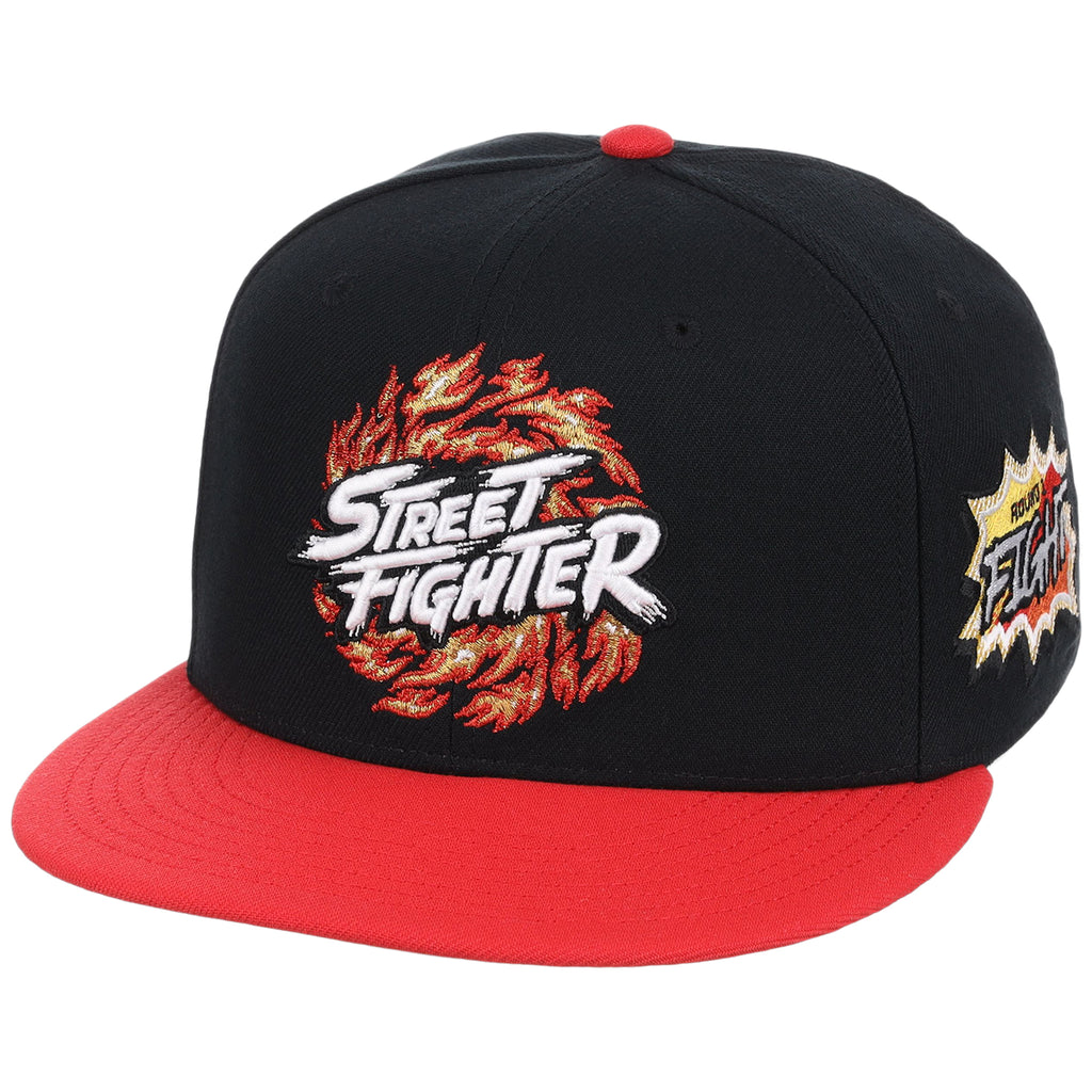 Logo Fitted (Black/Red) - Street Fighter 'World Warrior Tournament' Collection