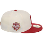 Indiana Hoosiers IU Champ Pack New Era 59FIFTY (Chrome/Red)
