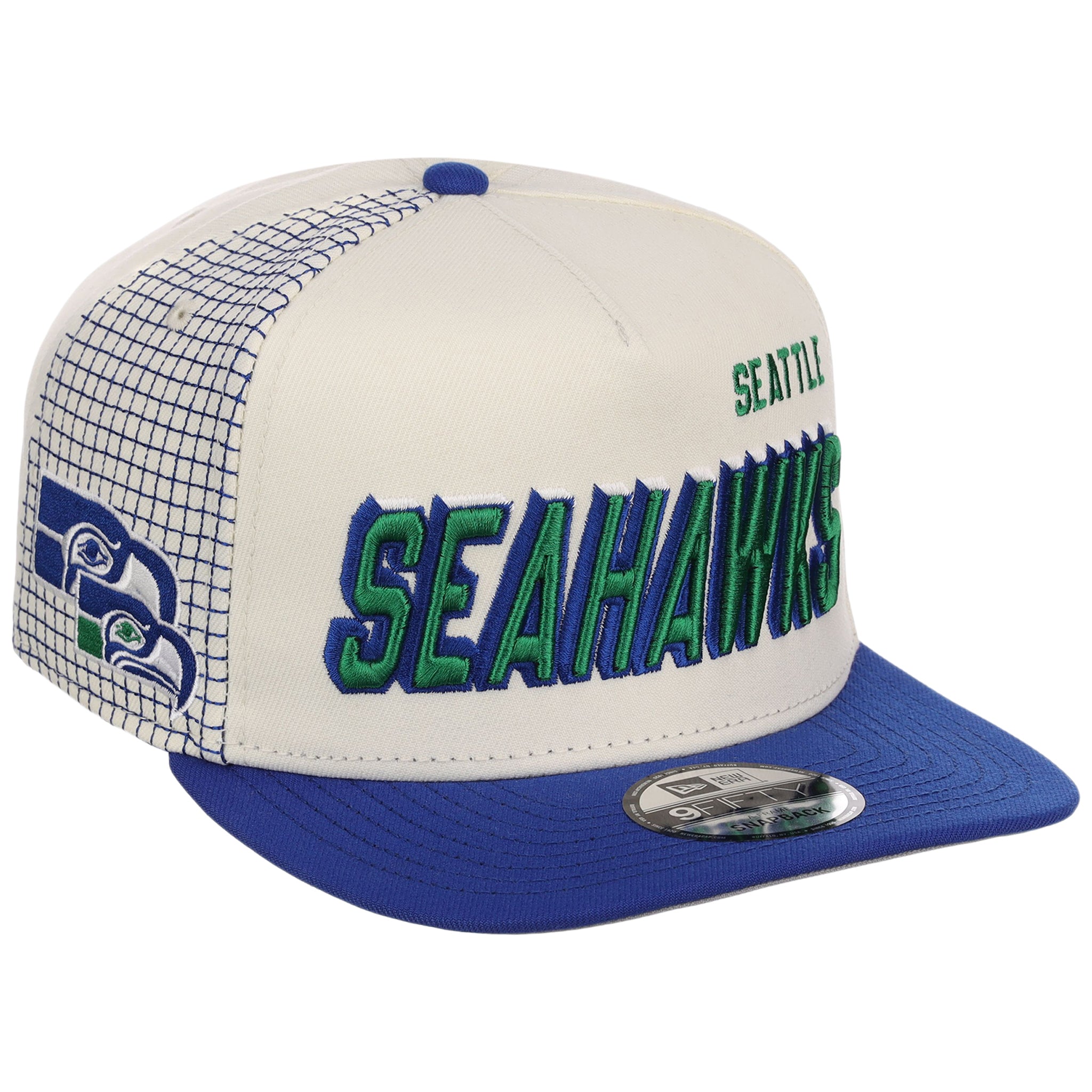 Seattle Seahawks NFL Gridlock New Era 9FIFTY A-Frame
