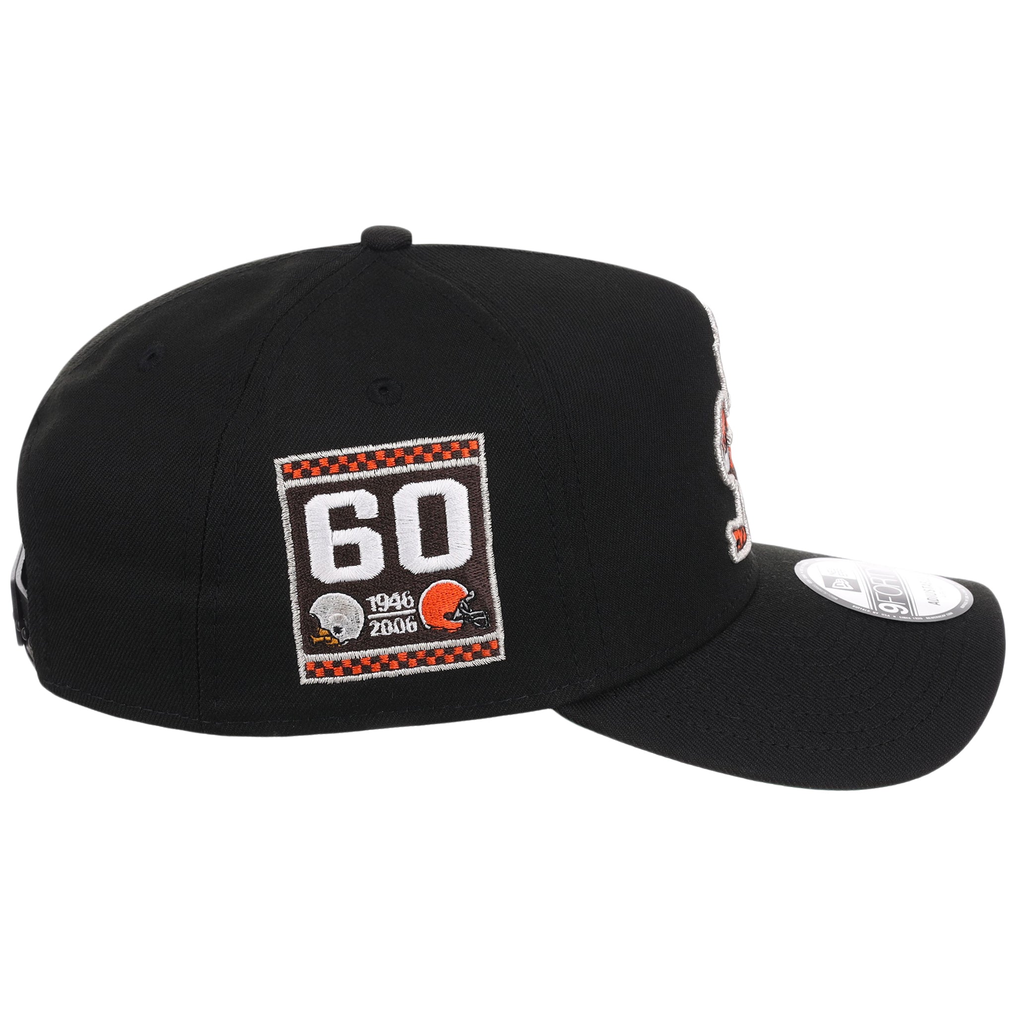 Cleveland Browns NFL Black Dome New Era 9FORTY A-Frame