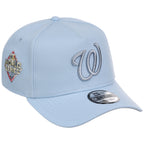 Washington Nationals MLB Glacial Blue New Era 9FORTY A-Frame