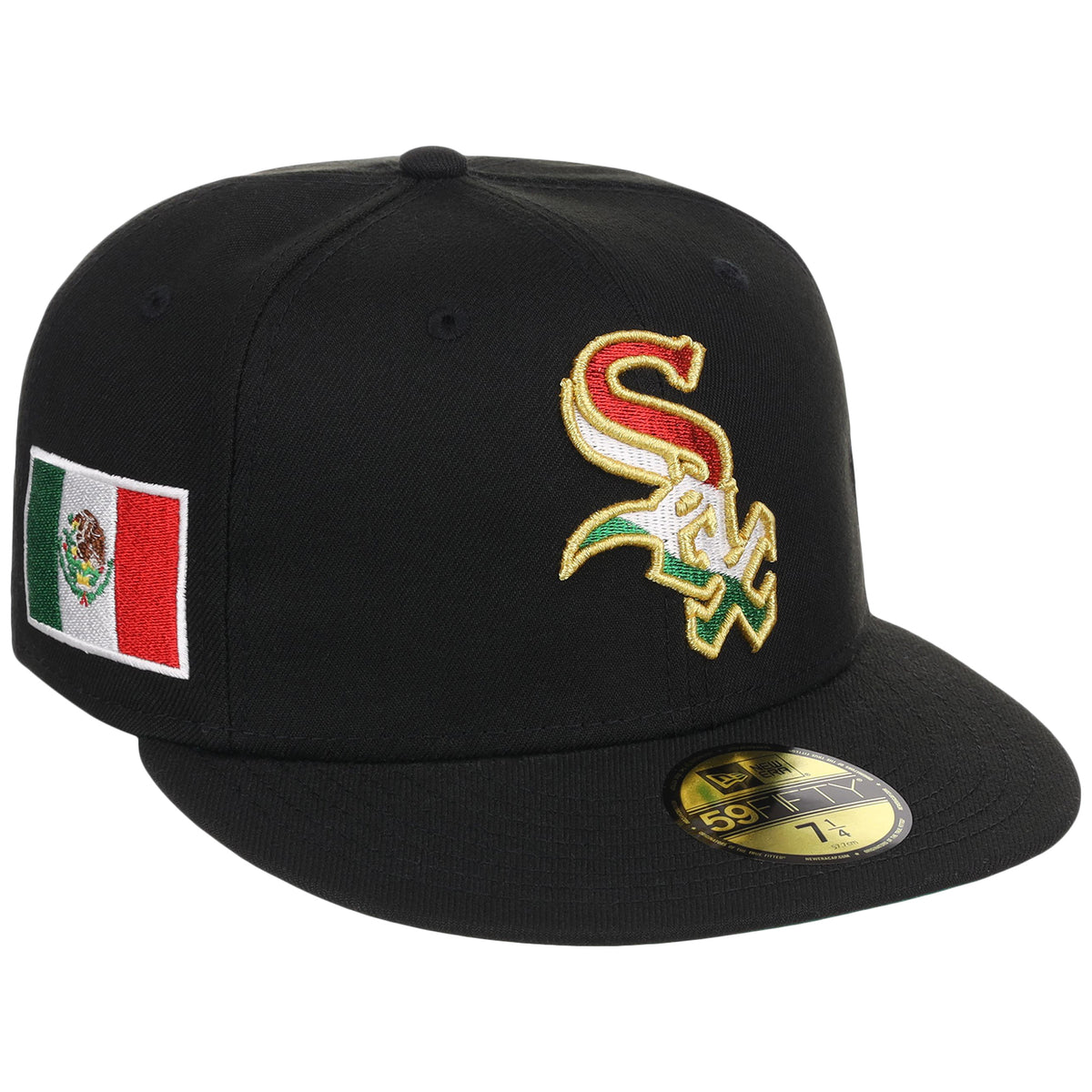 Chicago White Sox (Black/Black) Chicago Southside Crown the City New Era 59FIFTY