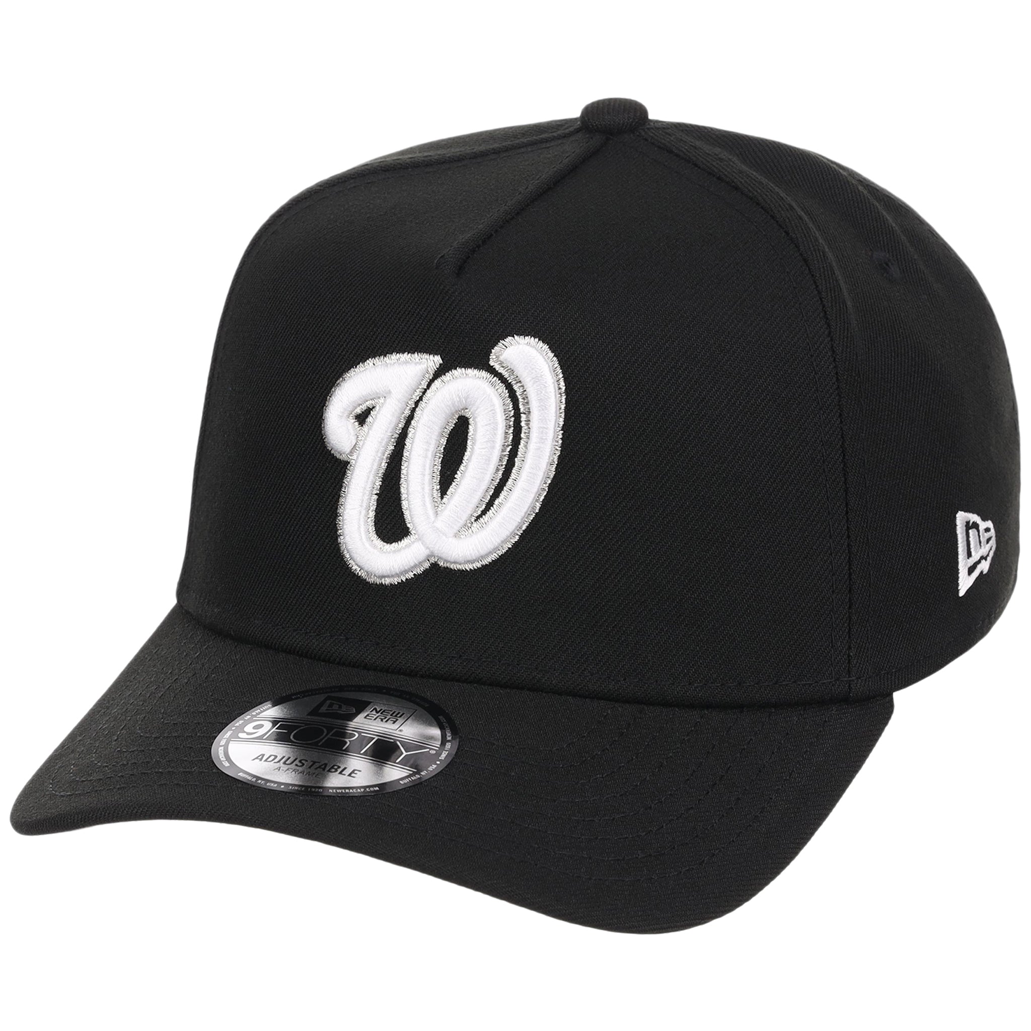 Washington Nationals MLB Black x White FASHION CORE New Era 9FORTY A-Frame