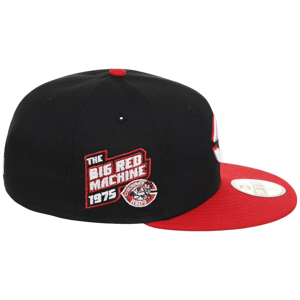 Cincinnati Reds MLB Flipmode 2.0 New Era 59FIFTY (Black/Red/Gray)
