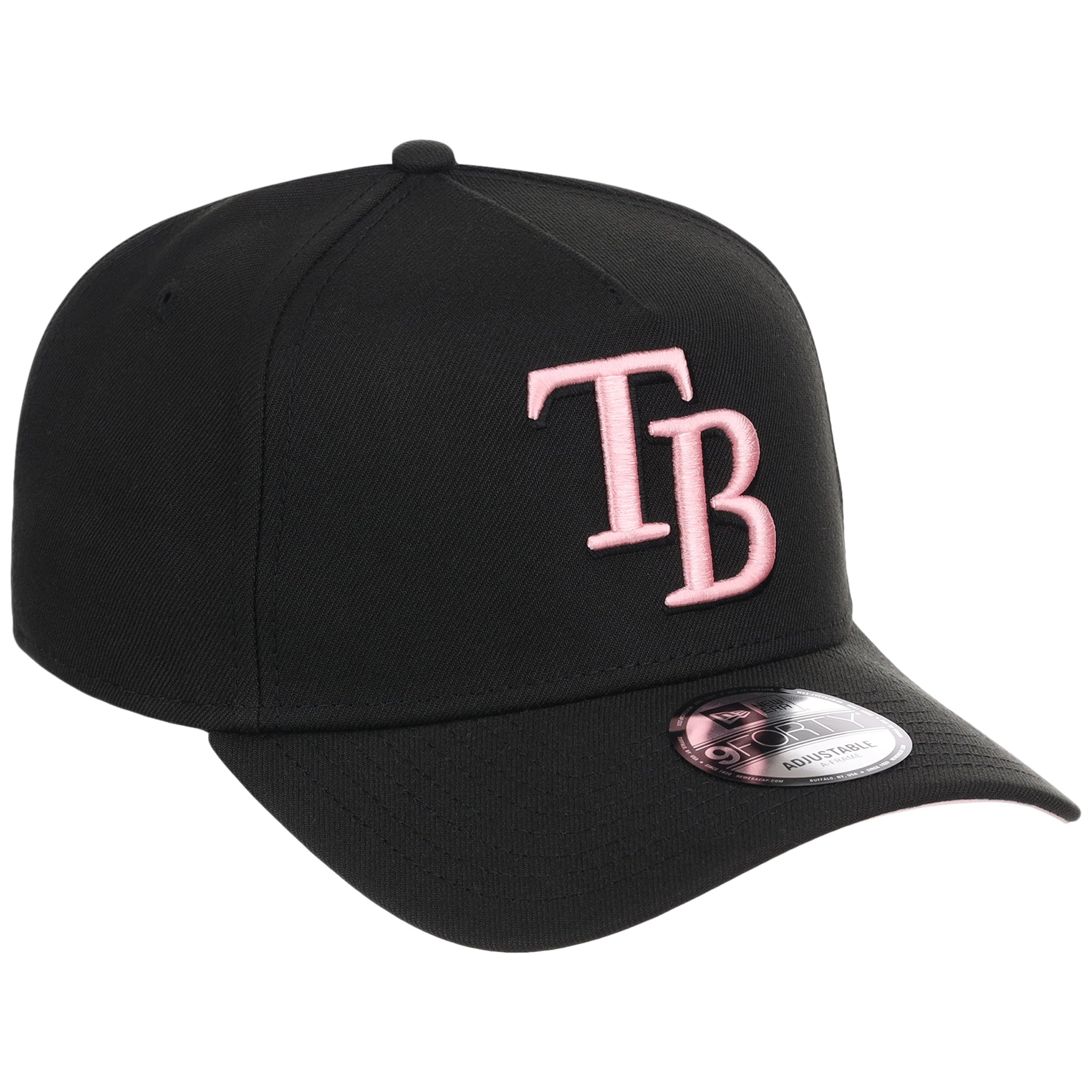 Tampa Bay Rays MLB Black x Pink FASHION CORE New Era 9FORTY A-Frame
