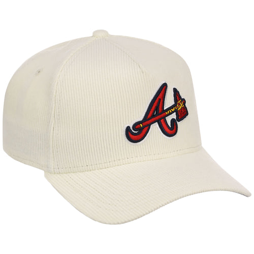 Atlanta Braves MLB Chrome Cord FASHION CORE New Era 9FORTY A-Frame