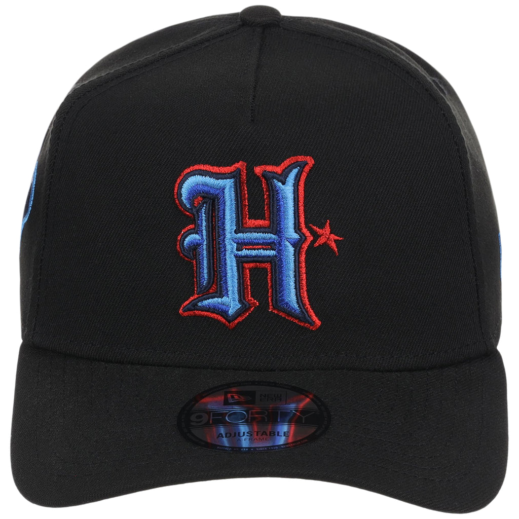 Houston Texans NFL Black Dome New Era 9FORTY A-Frame