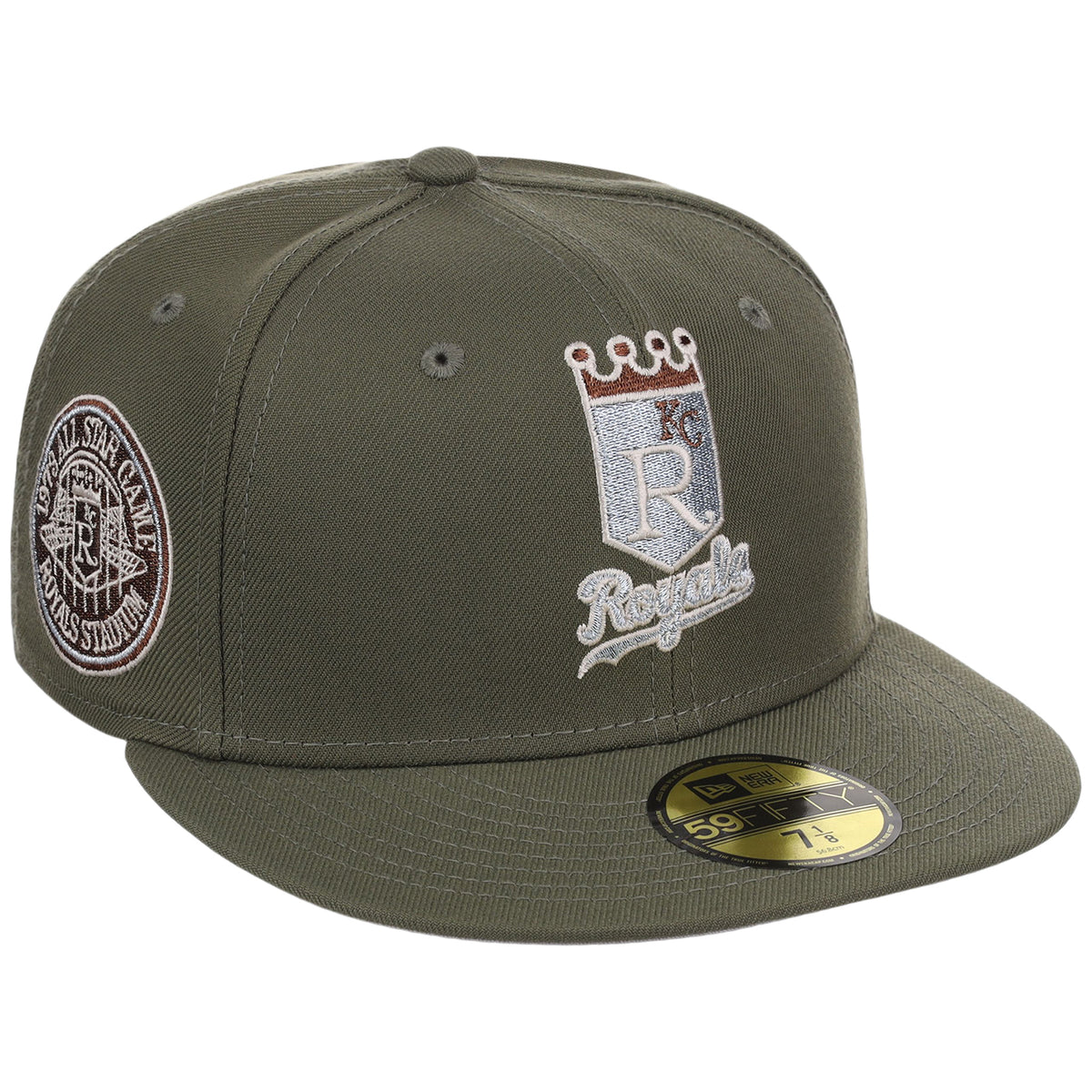 Kansas City Royals MLB Olive Alloy New Era 59FIFTY