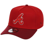 Atlanta Braves MLB Red x Cardinal FASHION CORE New Era 9FORTY A-Frame