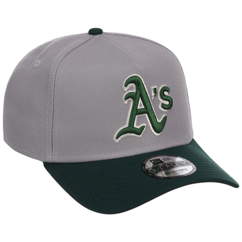 Oakland Athletics MLB Gray OTC FASHION CORE New Era 9FORTY A-Frame