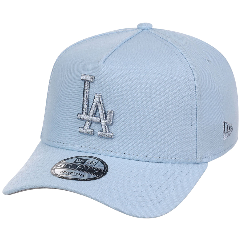 Los Angeles Dodgers MLB Glacial Blue New Era 9FORTY A-Frame