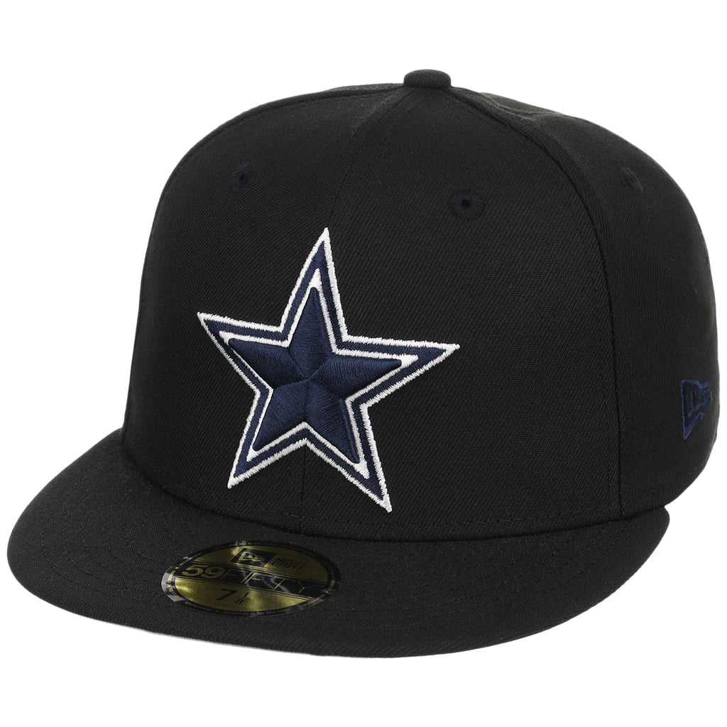 Dallas Cowboys NFL Black Dome New Era 59FIFTY
