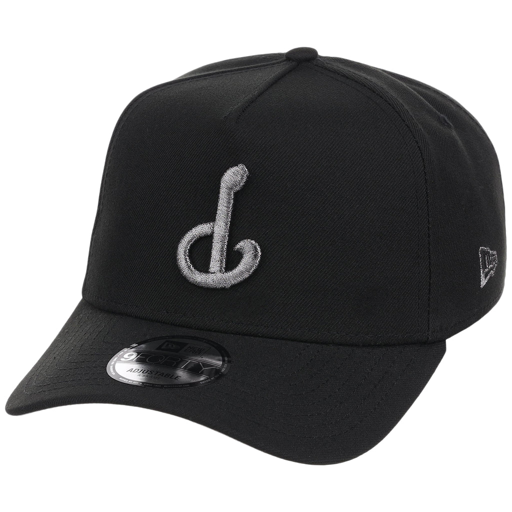 Philadelphia Phillies MLB Flipmode 2.0 Liquid Titanium New Era 9FORTY A-Frame (Black/Black/Gray)