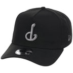 Philadelphia Phillies MLB Flipmode 2.0 Liquid Titanium New Era 9FORTY A-Frame (Black/Black/Gray)
