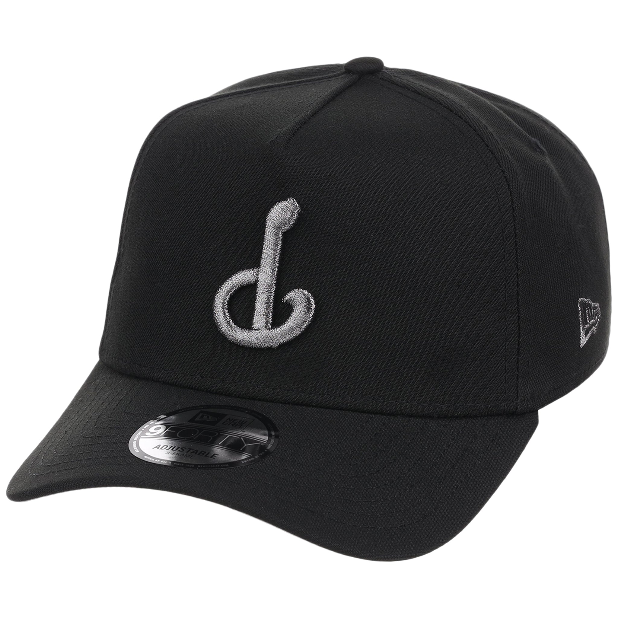 Philadelphia Phillies MLB Flipmode 2.0 Liquid Titanium New Era 9FORTY A-Frame (Black/Black/Gray)