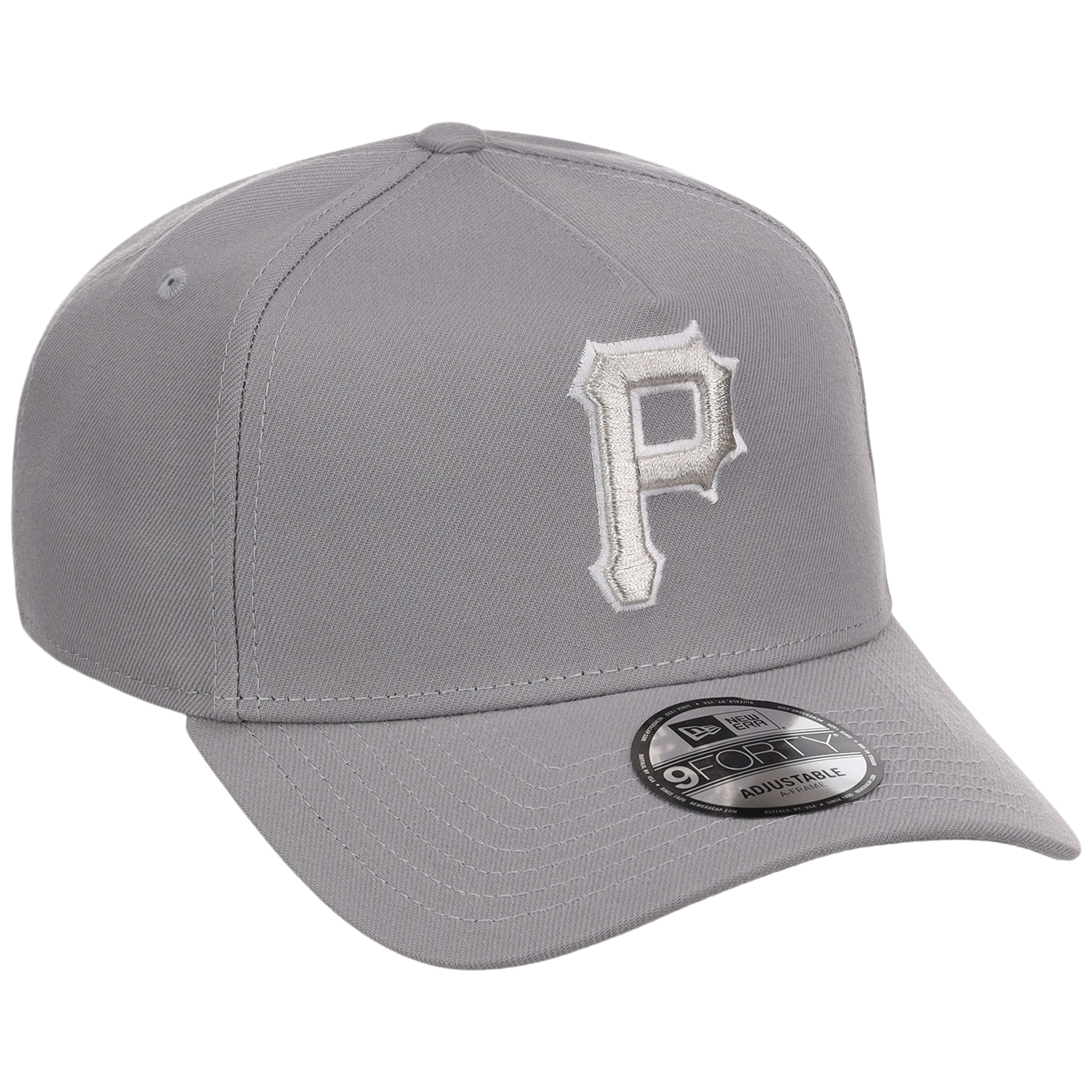 Pittsburgh Pirates MLB Gray x White FASHION CORE New Era 9FORTY A