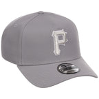 Pittsburgh Pirates MLB Gray x White FASHION CORE New Era 9FORTY A-Frame