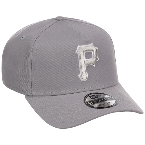 Pittsburgh Pirates MLB Gray x White FASHION CORE New Era 9FORTY A-Frame