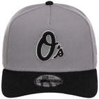 Baltimore Orioles MLB Gray x Black FASHION CORE New Era 9FORTY A-Frame