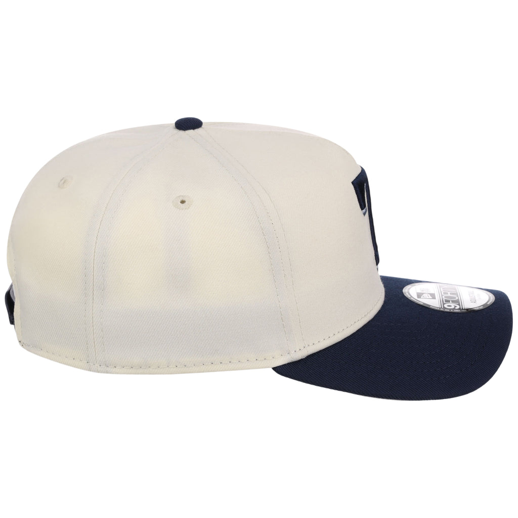 Texas Rangers MLB Chrome x Navy FASHION CORE New Era 9FORTY A-Frame