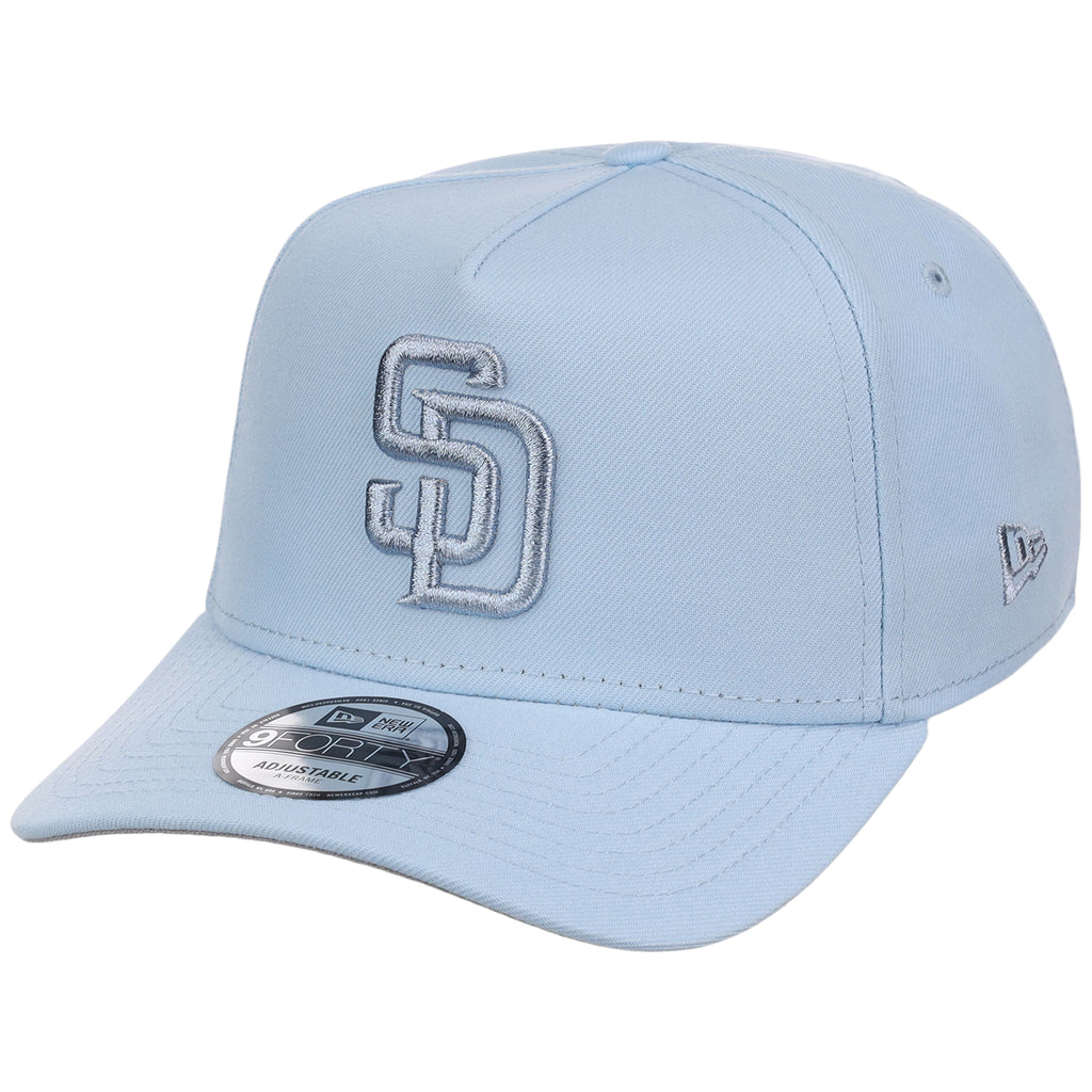 San Diego Padres MLB Glacial Blue New Era 9FORTY A-Frame