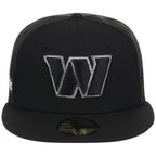 Washington Commanders NFL Liquid Titanium New Era 59FIFTY