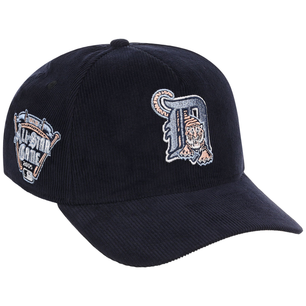 Detroit Tigers MLB Peach Ice Navy Cord New Era 9FORTY A-Frame – 1