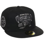 Memphis Grizzlies NBA Liquid Titanium New Era 59FIFTY