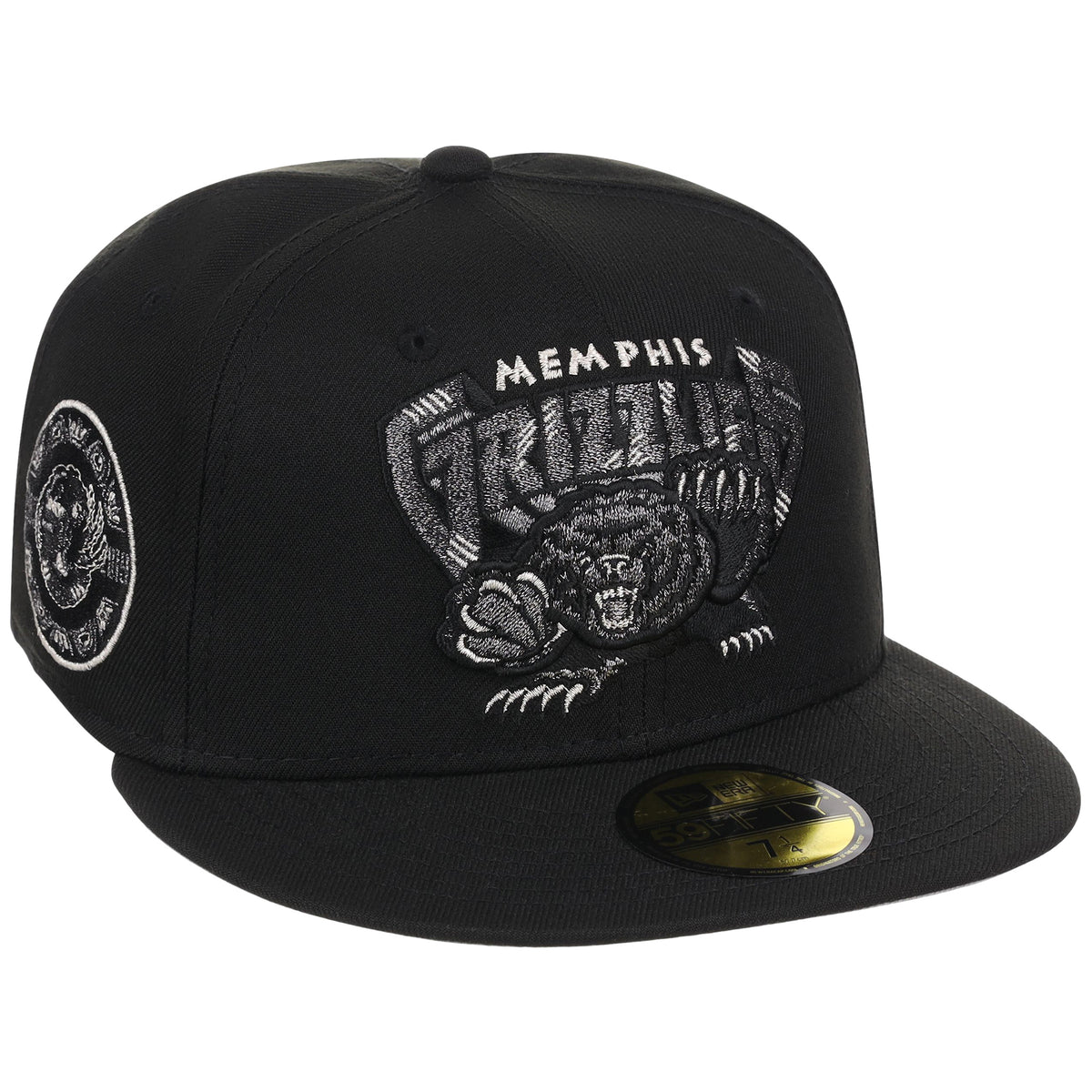 Memphis Grizzlies NBA Liquid Titanium New Era 59FIFTY