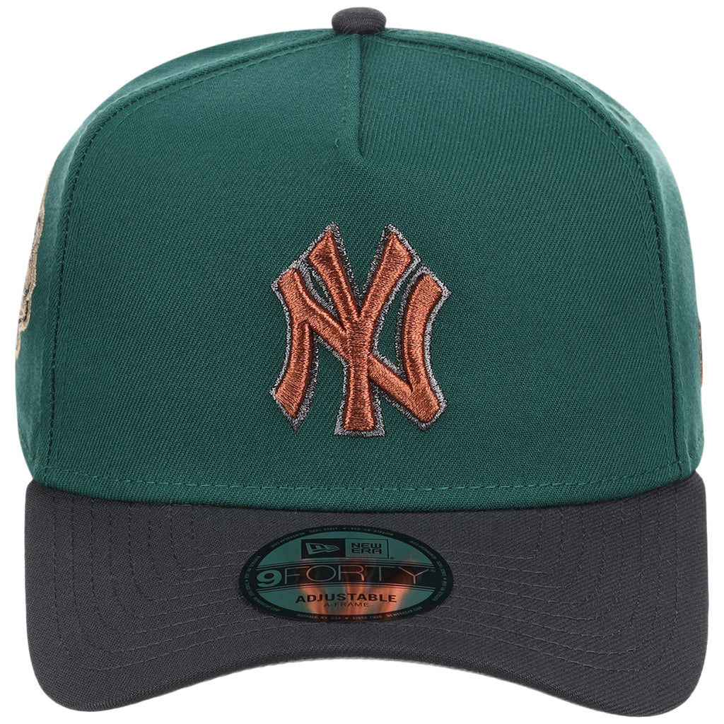 New York Yankees MLB Emerald Graphite New Era 9FORTY