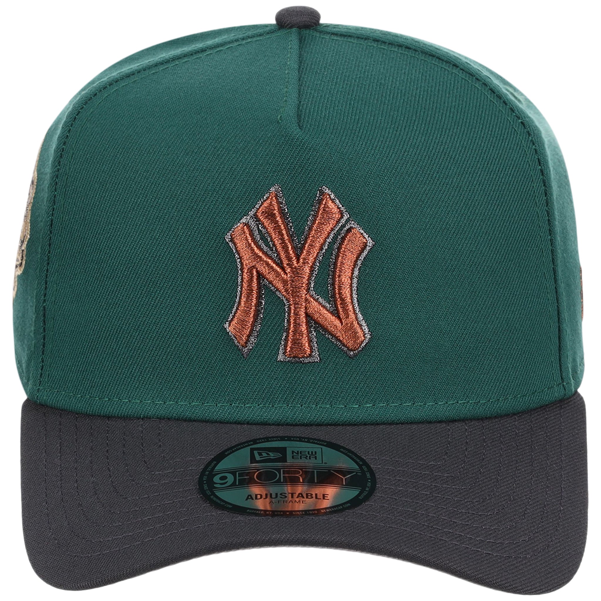 New York Yankees MLB Emerald Graphite New Era 9FORTY