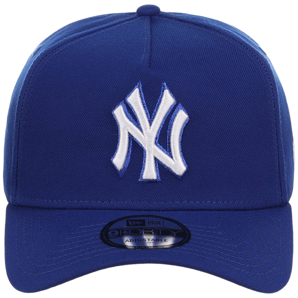 New York Yankees MLB Royal Blue FASHION CORE New Era 9FORTY A-Frame