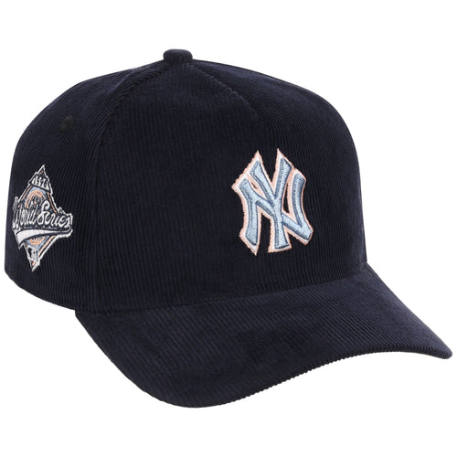 New York Yankees MLB Peach Ice Navy Cord New Era 9FORTY A-Frame