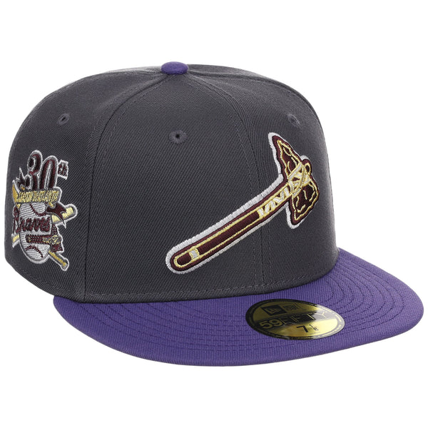 Atlanta Braves MLB Midnight Orchid New Era 59FIFTY – Lids HD
