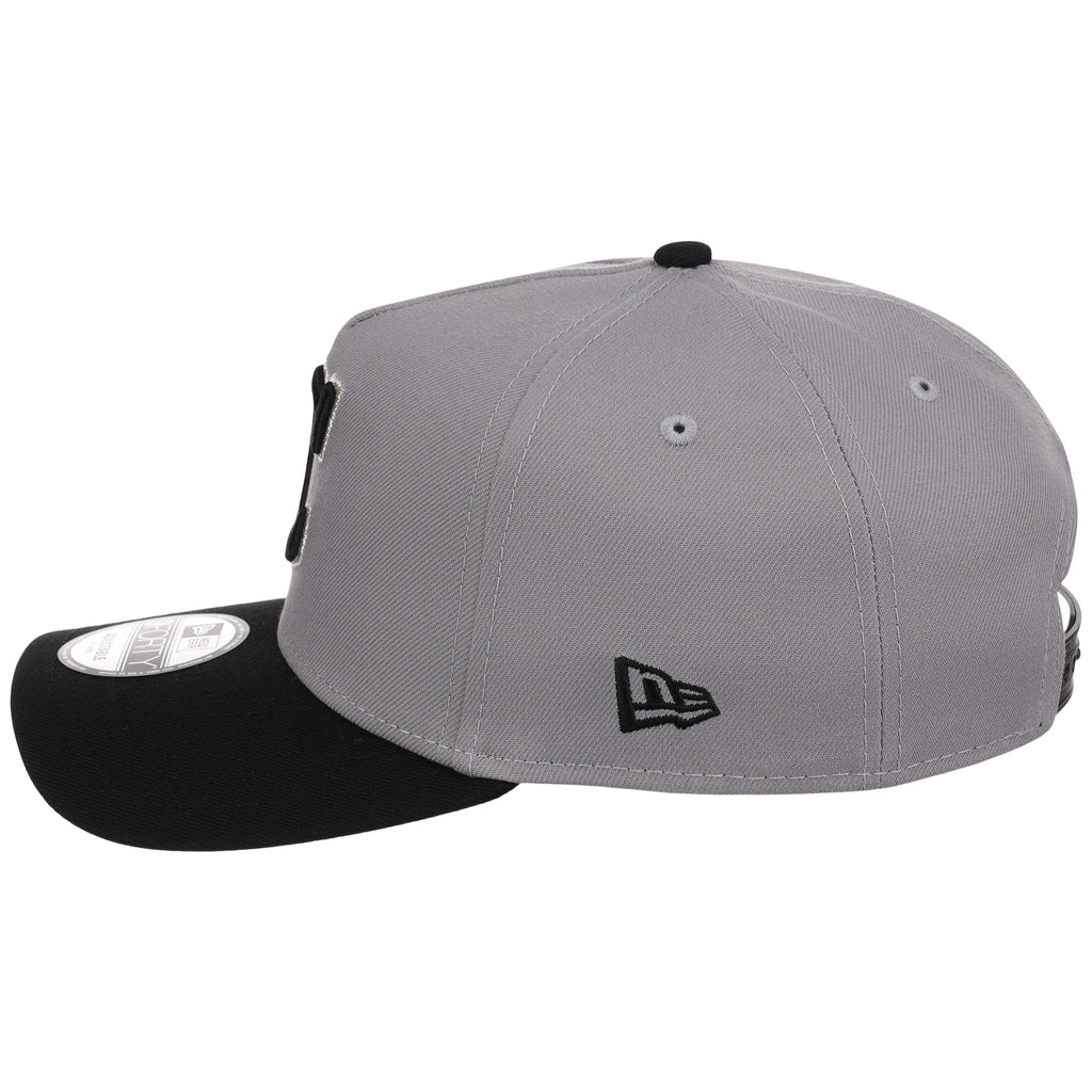 Cleveland Indians MLB Gray x Black FASHION CORE New Era 9FORTY A-Frame