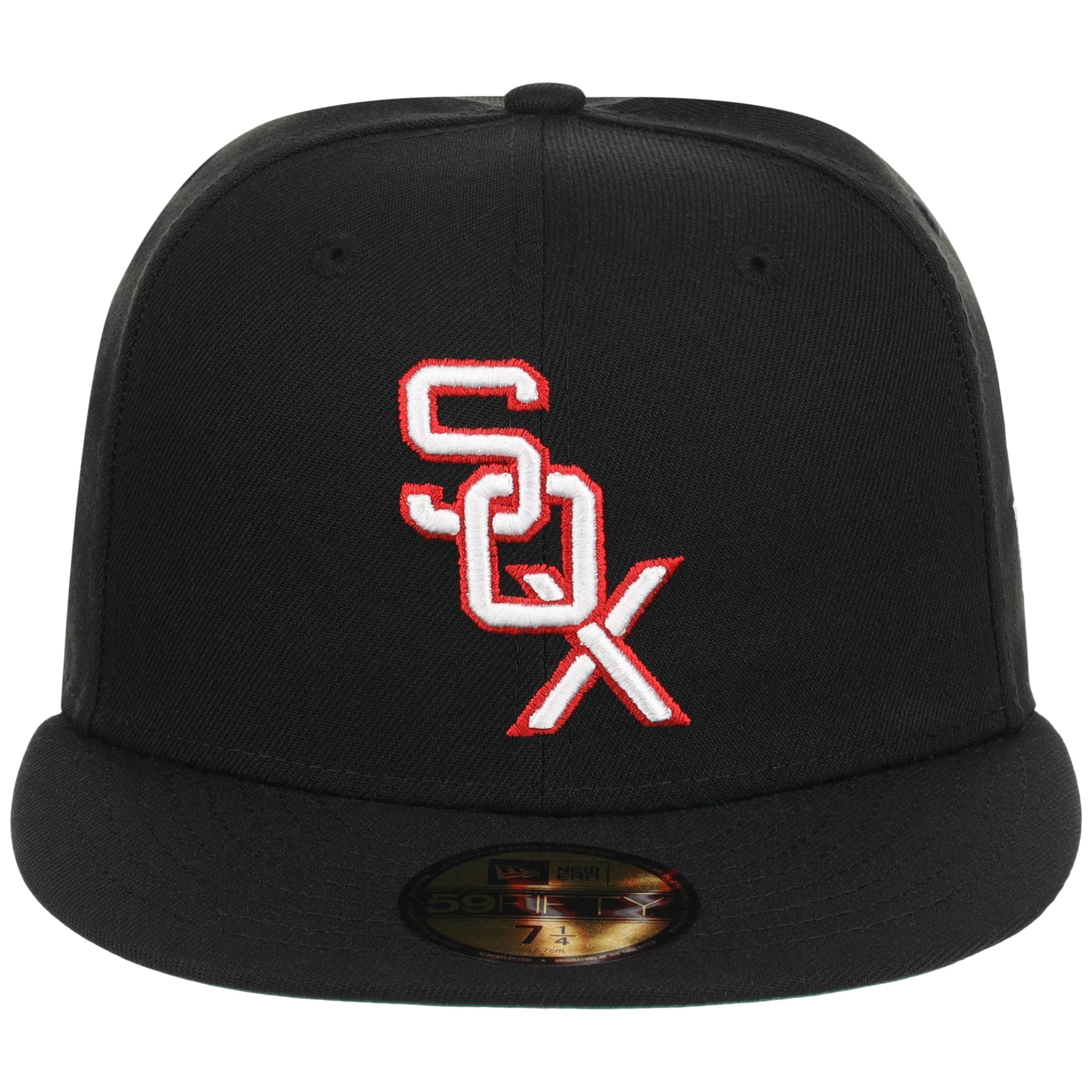 Chicago White Sox MLB Cooperstown Authentic Collection New Era 59FIFTY (Black/Black)