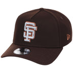 San Francisco Giants MLB Frosted Bark New Era 9FORTY A-Frame
