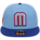 Mexico MLB United by Baseball New Era 59FIFTY (Sky/Royal)
