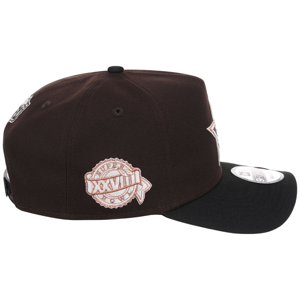 Dallas Cowboys Burnt Graphite Dallas Starhide New Era 9FORTY A-Frame