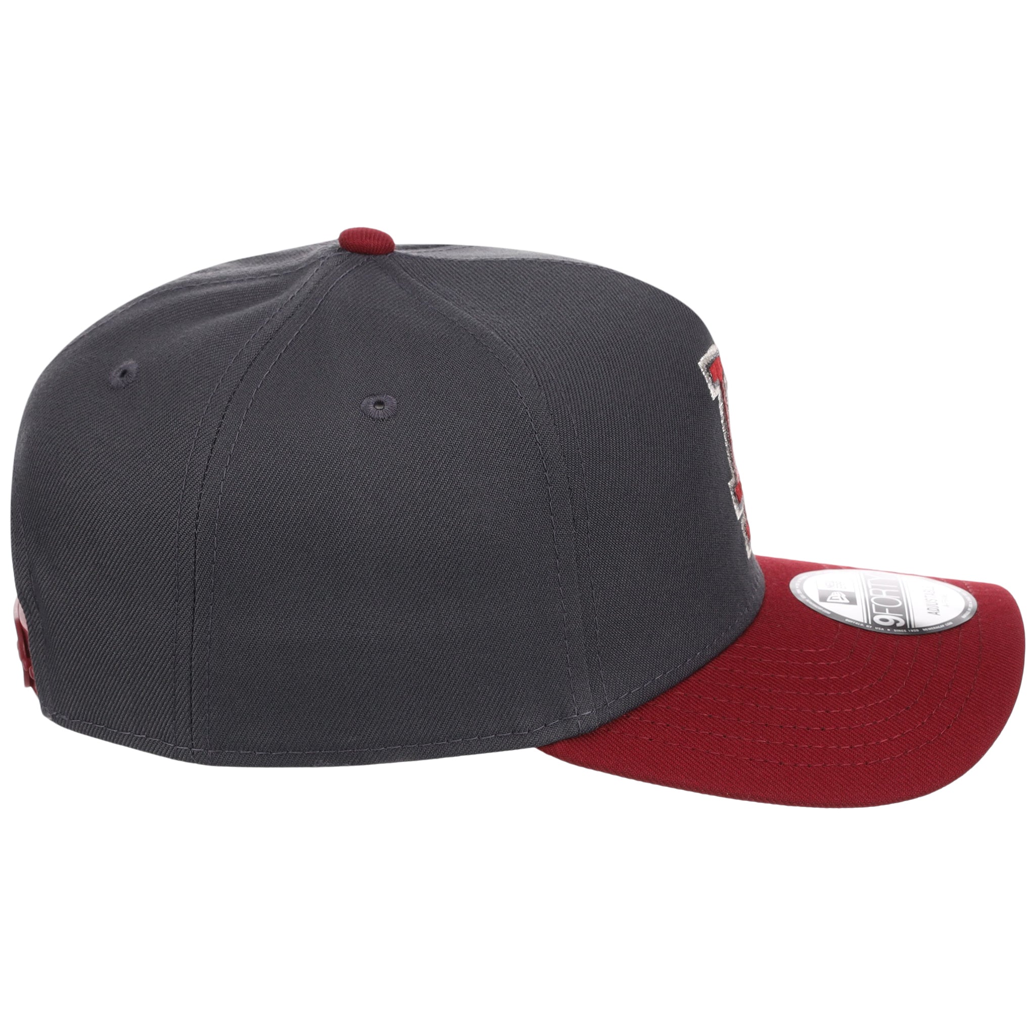 Los Angeles Dodgers MLB Graphite x Cardinal FASHION CORE New Era 9FORTY A-Frame