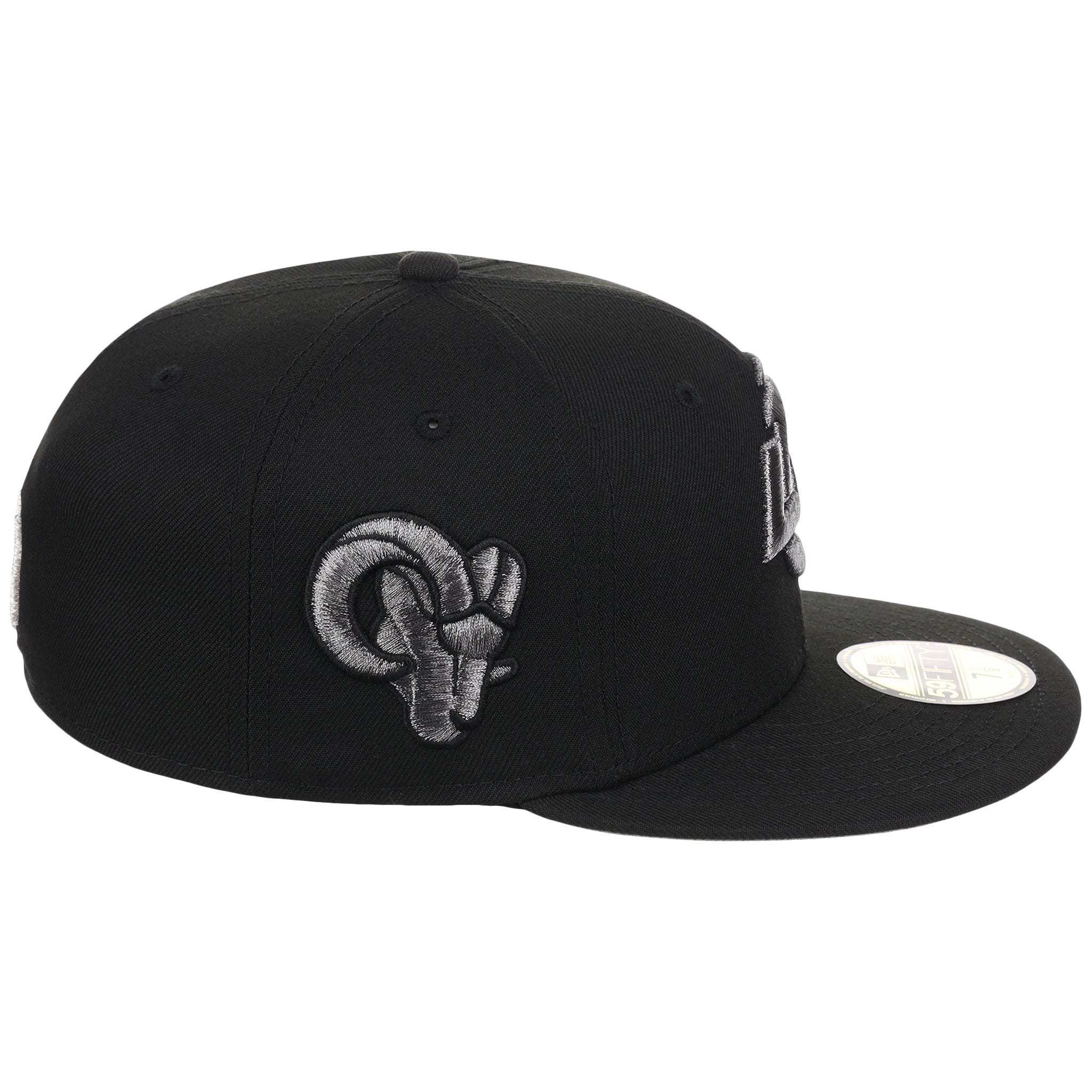 Los Angeles Rams NFL Liquid Titanium New Era 59FIFTY