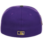 Houston Astros Side A: Track One New Era 59FIFTY (Purple/Woodland)