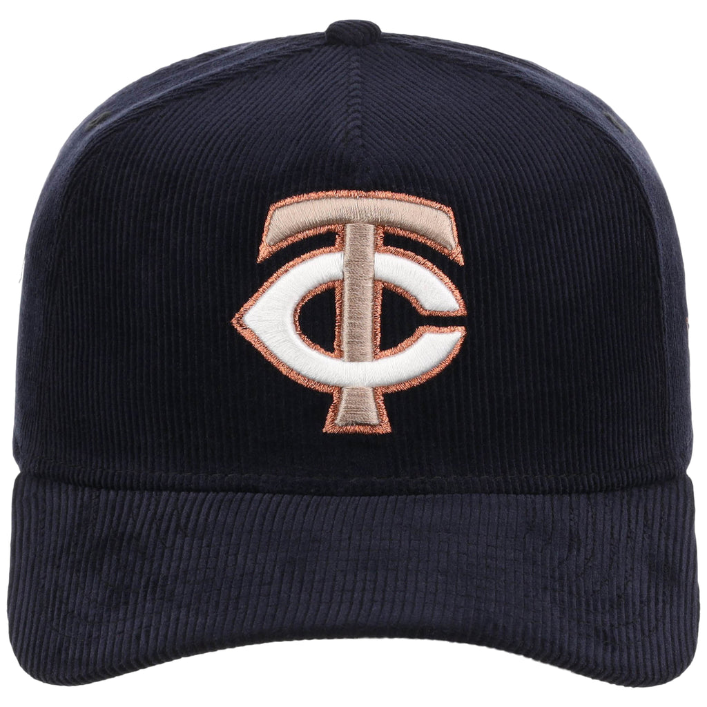 Minnesota Twins MLB Navy Cord FASHION CORE New Era 9FORTY A-Frame