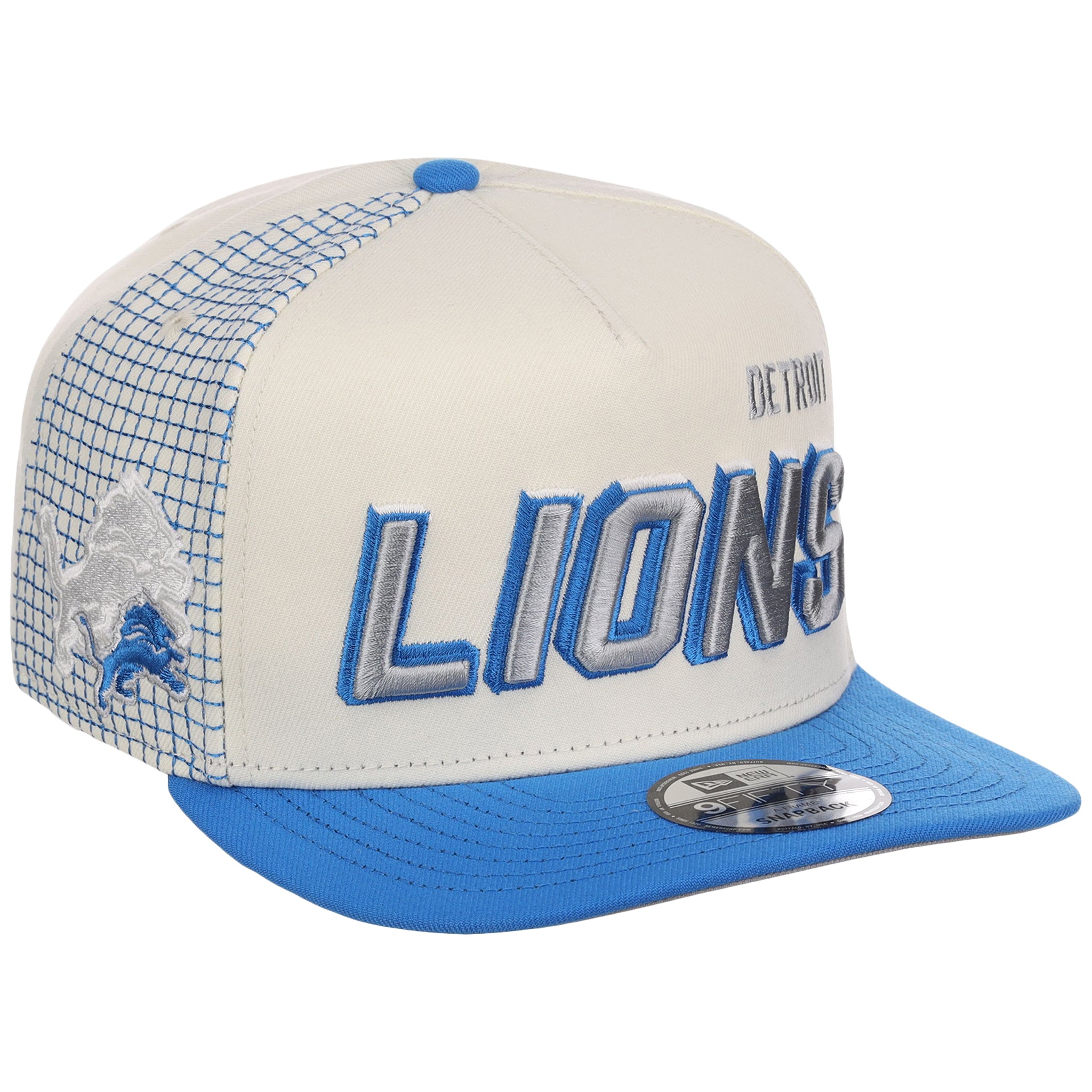 Detroit Lions NFL Gridlock New Era 9FIFTY A-Frame