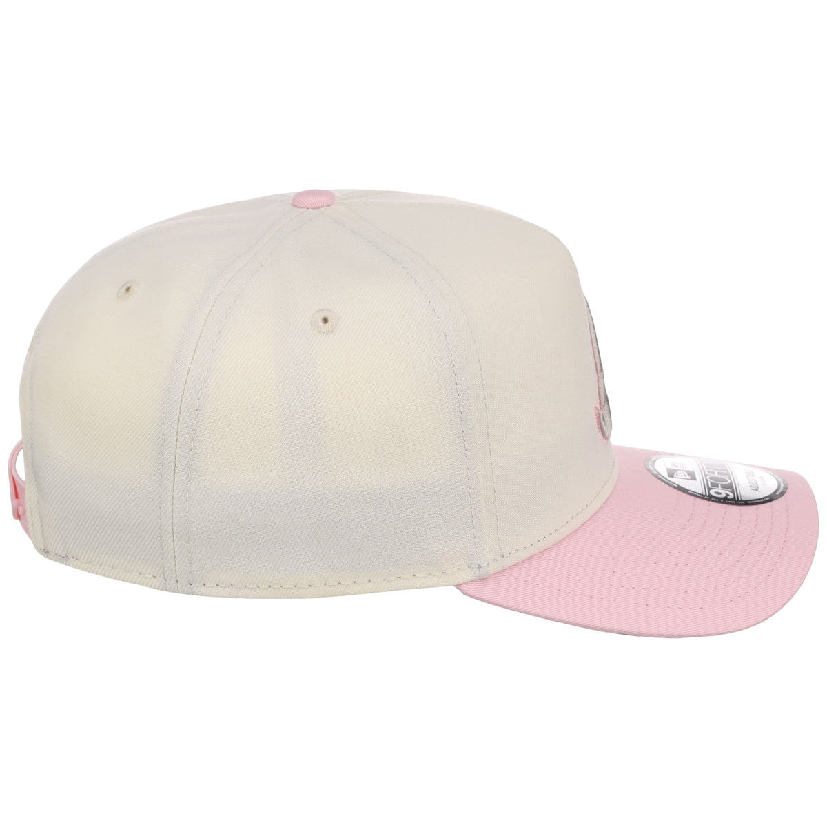 Atlanta Braves MLB Chrome x Pink FASHION CORE New Era 9FORTY A-Frame
